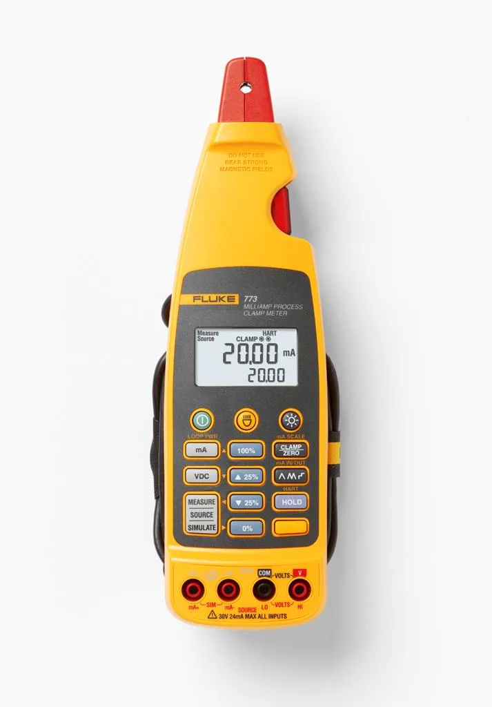 Fluke Fluke 773 Milliamp Process Clamp Meter 4-20 mA measurement tool — product photo