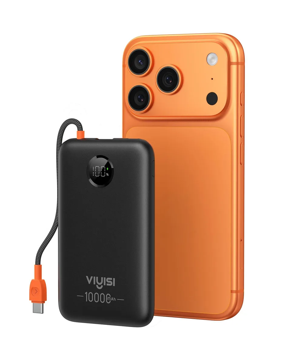  VIYISI G1189 power bank 10000mAh 22.5W Black — product photo