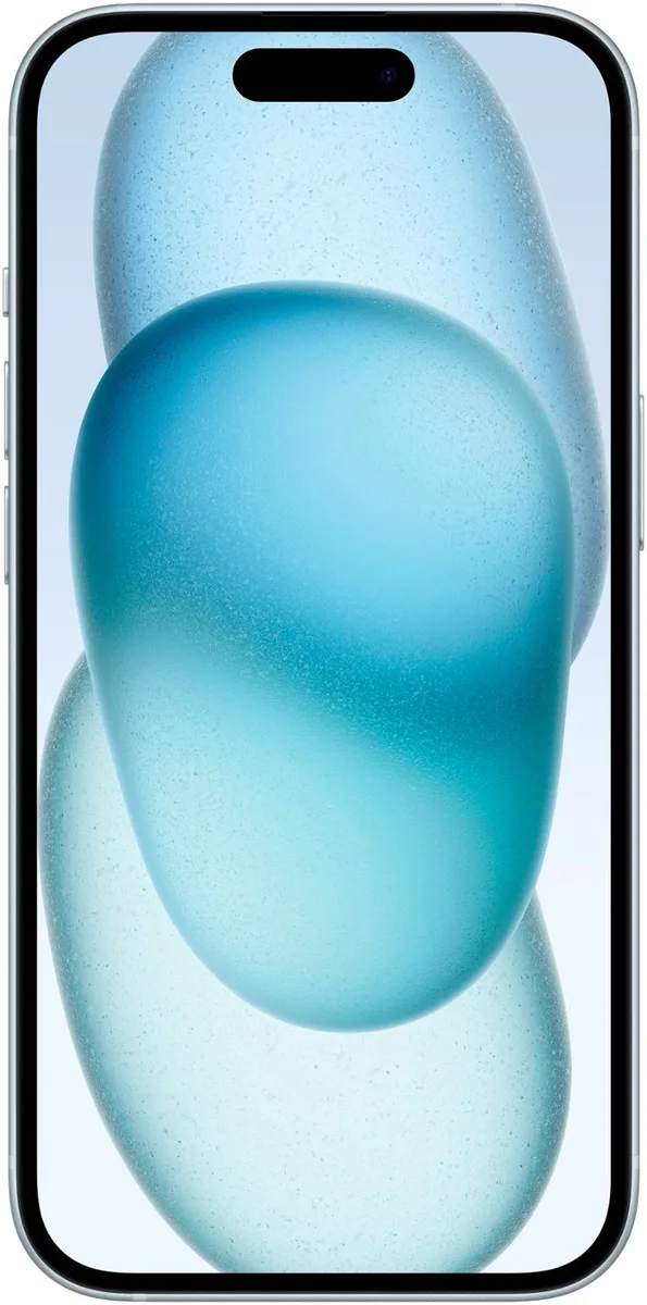 Apple Apple iPhone 15 128GB PAB100809 Blue cell phones - unlocked — product photo