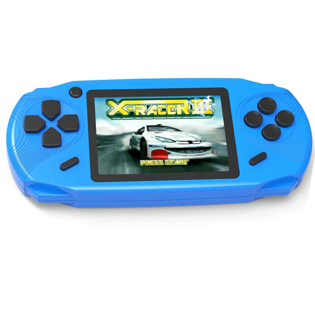 16 Bit Handheld Games for Kids 220 Retro Video Games 3.0 Screen Blue — product photo