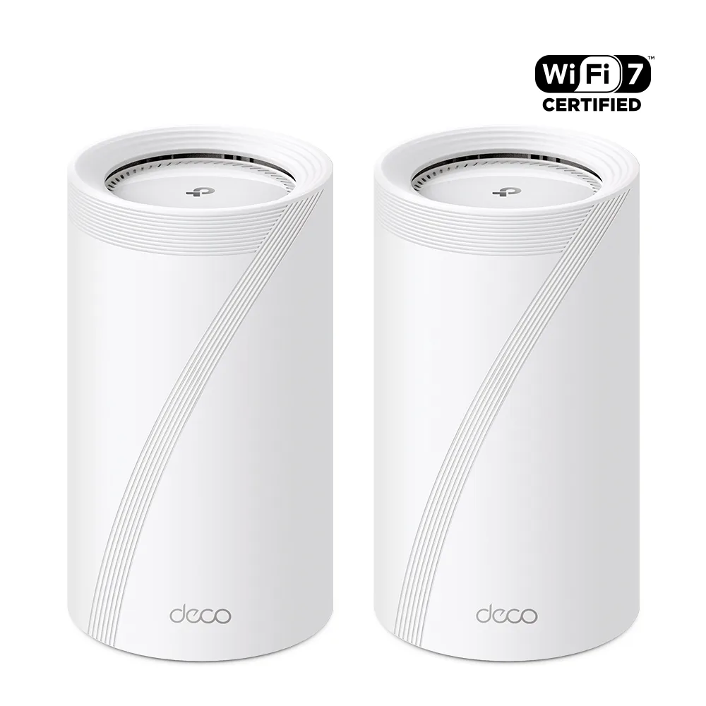 TP-Link TP-Link Deco BE85 (2-pack) BE22000 mesh Wi-Fi system — product photo