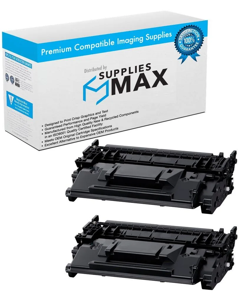 SuppliesMax SuppliesMax CNM5640C001_2PK Black Toner Cartridge 2 Pack 10200 Pages — product photo
