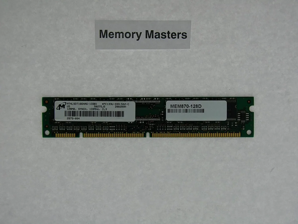 Simmtec, Inc Simmtec, Inc MEM870-128D 128MB memory card for Cisco 871 876 877 878 — product photo