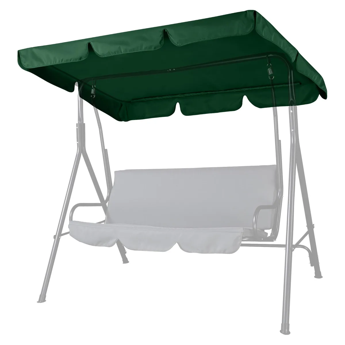 Yescom USA, Inc. Yescom USA, Inc. 76 3/8" x 44 1/8" Swing Canopy Green 180gsm UV30+ — product photo