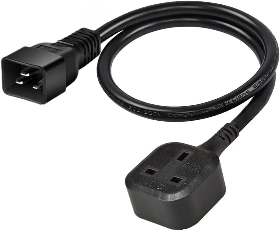 TeKit TeKit C20 to UK BS1363 Power Extension Cord 1.6ft 16AWG 13A 250V — product photo