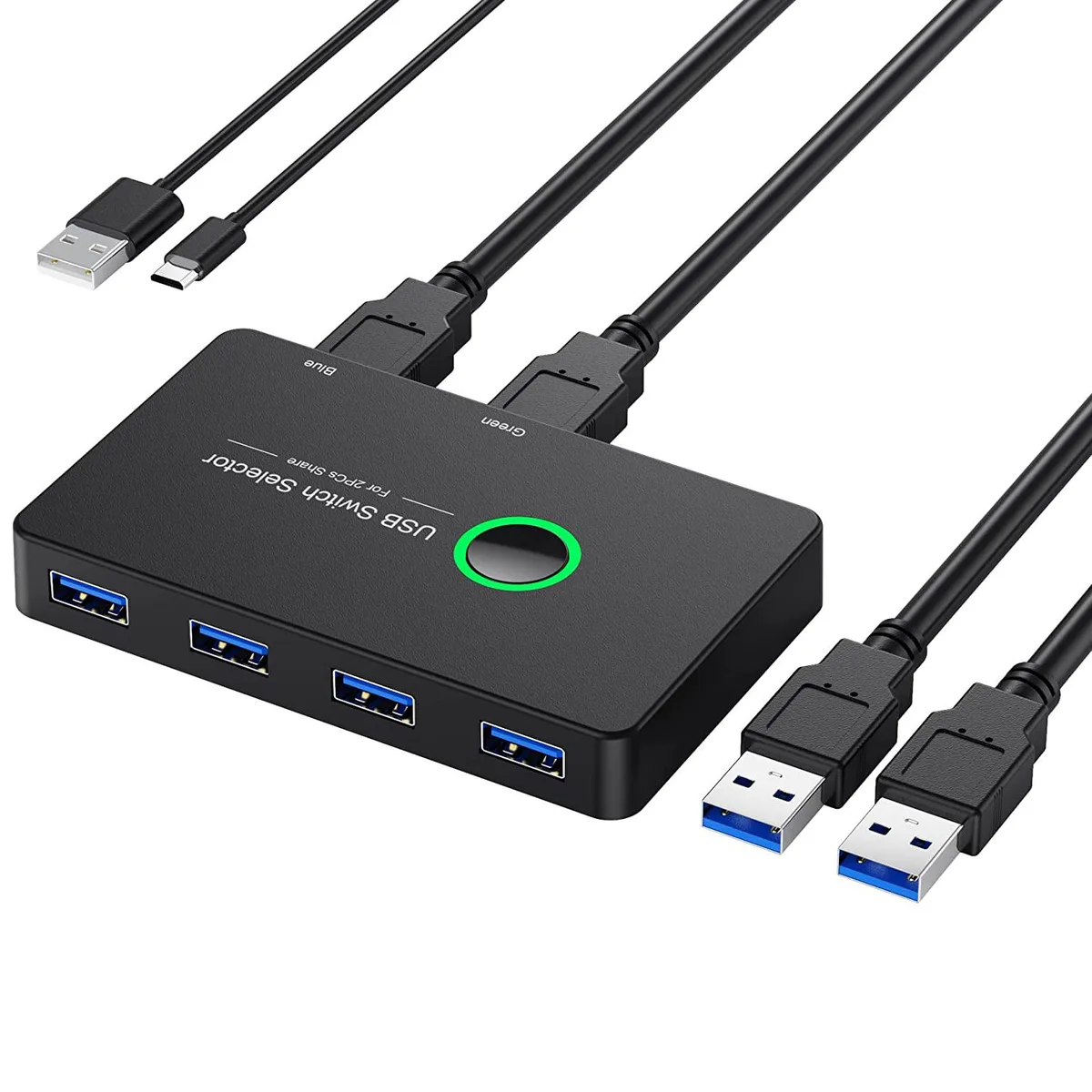 AUTYUE AUTYUE USB 3.0 2 in 4 Out KVM Switch — product photo