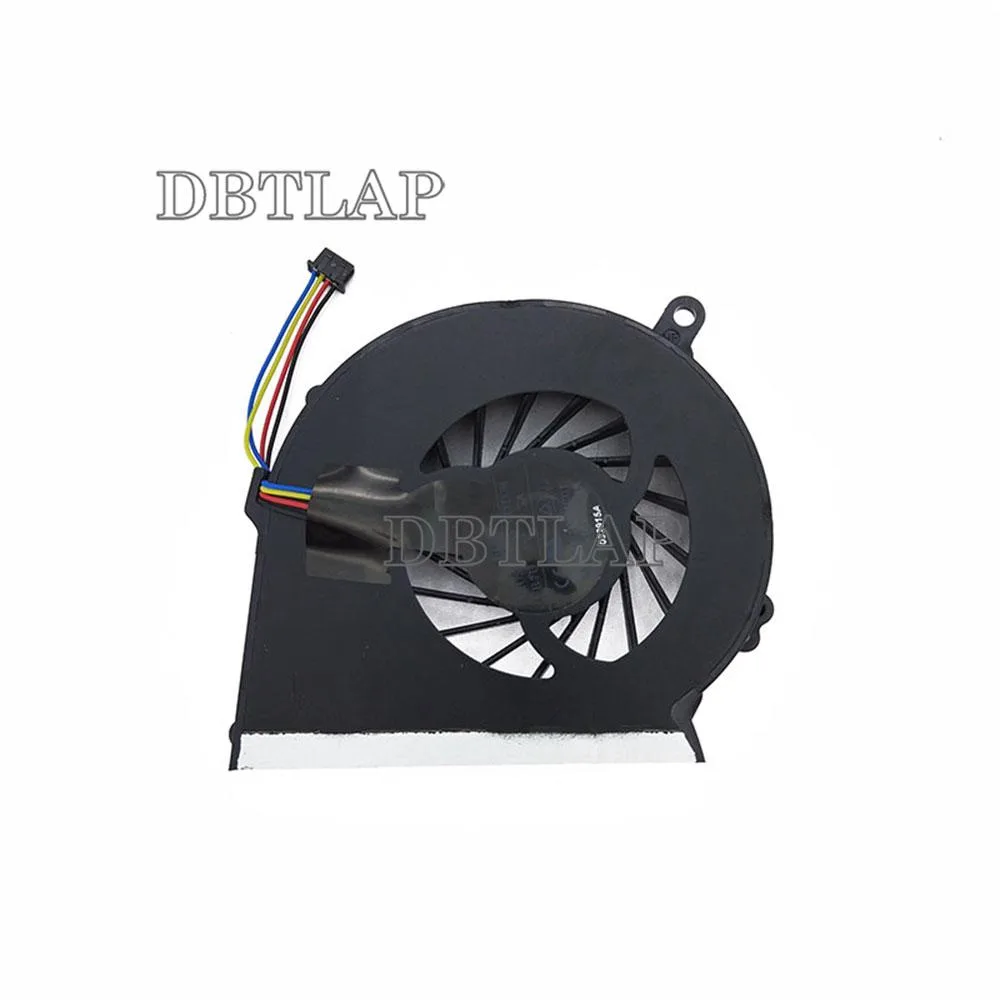 Small black laptop CPU cooling fan with wire connector