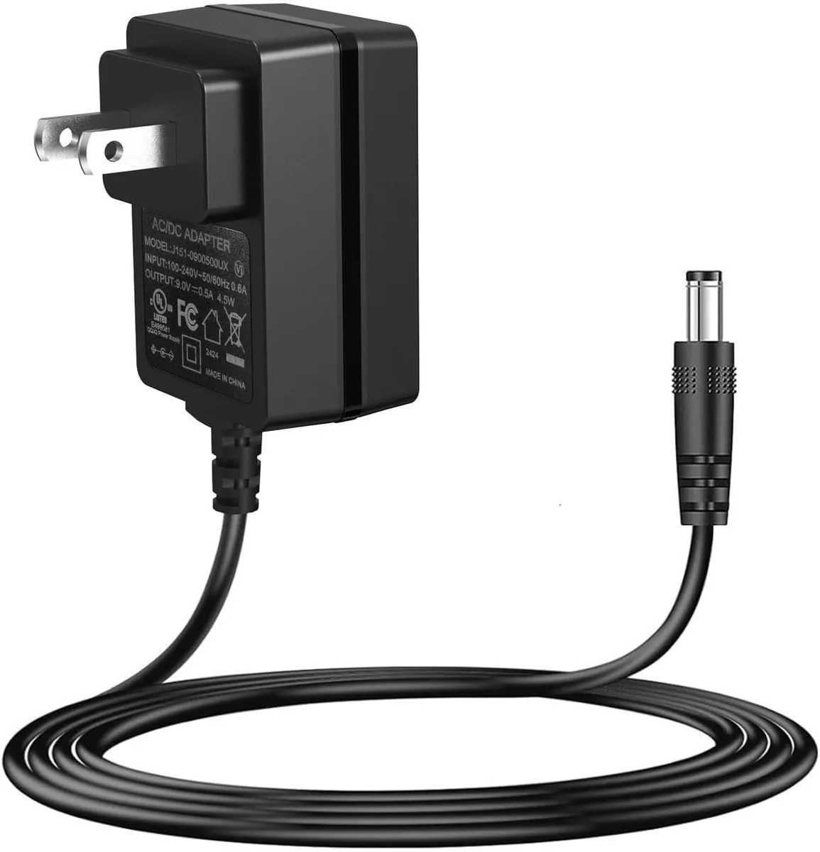 BASEUS BASEUS 9V 500mA AC Adapter 5.5x2.1mm Tip Negative — product photo