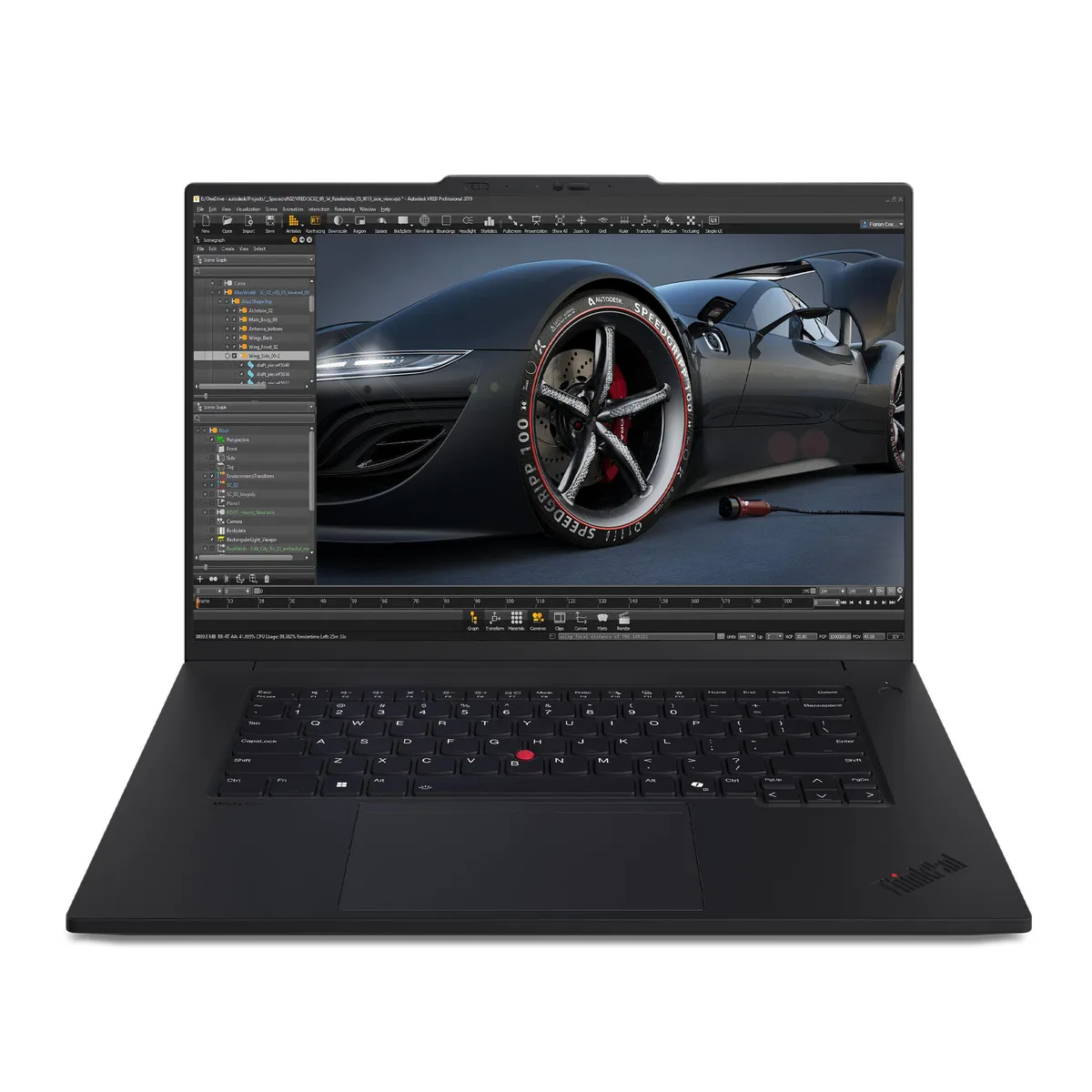 Lenovo Lenovo ThinkPad P1 Gen 7 16" Core Ultra 7 165H vPro 32GB 1TB RTX 1000 Ada 6GB GDDR6 — product photo