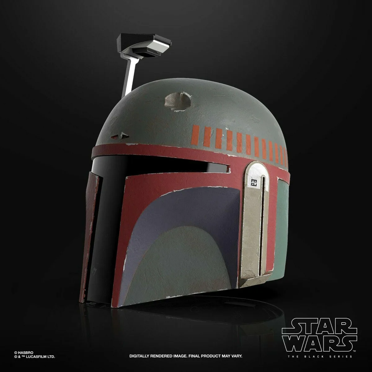 Hasbro Hasbro Star Wars The Black Series Boba Fett Re-Armored Premium Electronic Helmet action figure — product photo