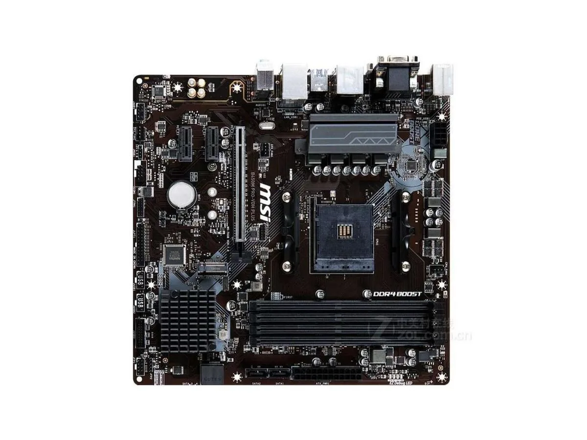 MSI MSI B450M PRO-VDH PLUS AMD motherboard — product photo