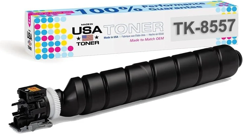 MADE IN USA TONER MADE IN USA TONER TK-8557K Black Toner Cartridge 40000 Pages — product photo