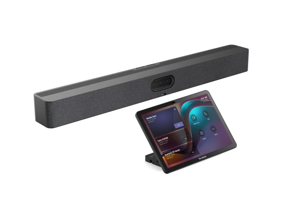 Yealink Network Technology Co., Ltd Yealink Network Technology Co., Ltd A50-031 conferencing device with CTP25 touch console — fotografie produktu