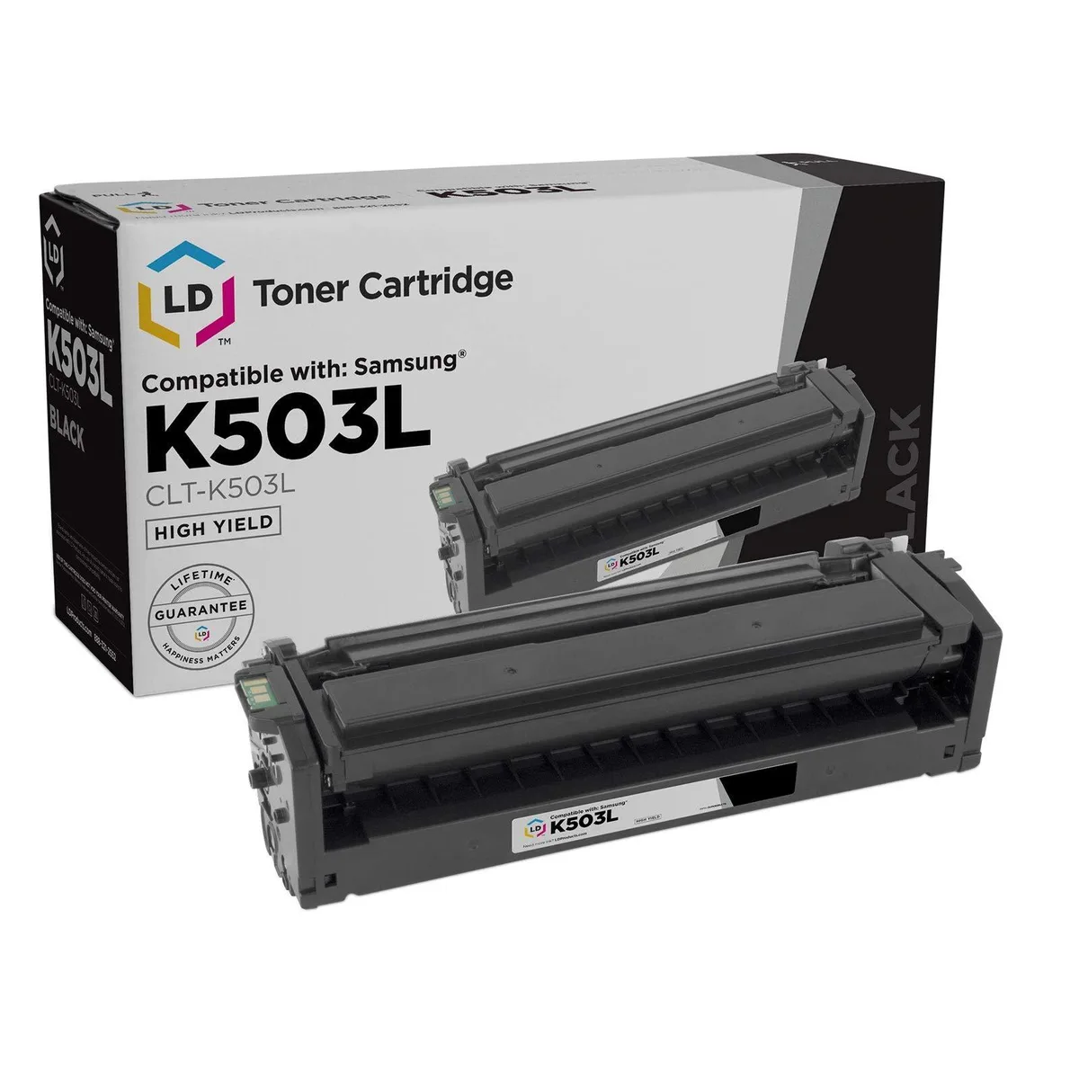 LD Products LD Products Compatible Toner Cartridge for Samsung CLT-K503L High Yield Black 8000 Pages — product photo