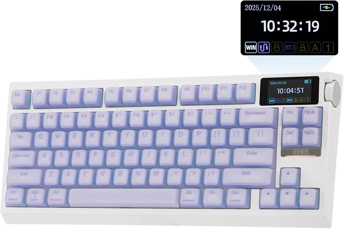 Epomaker Epomaker G84 PRO 75% Gaming Keyboard 81 Keys 8000mAh — product photo