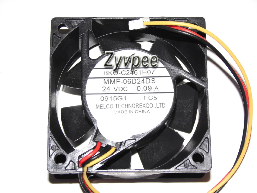 Zyvpee Zyvpee MMF-06D24DS FC5 60mm 24V case fan — product photo