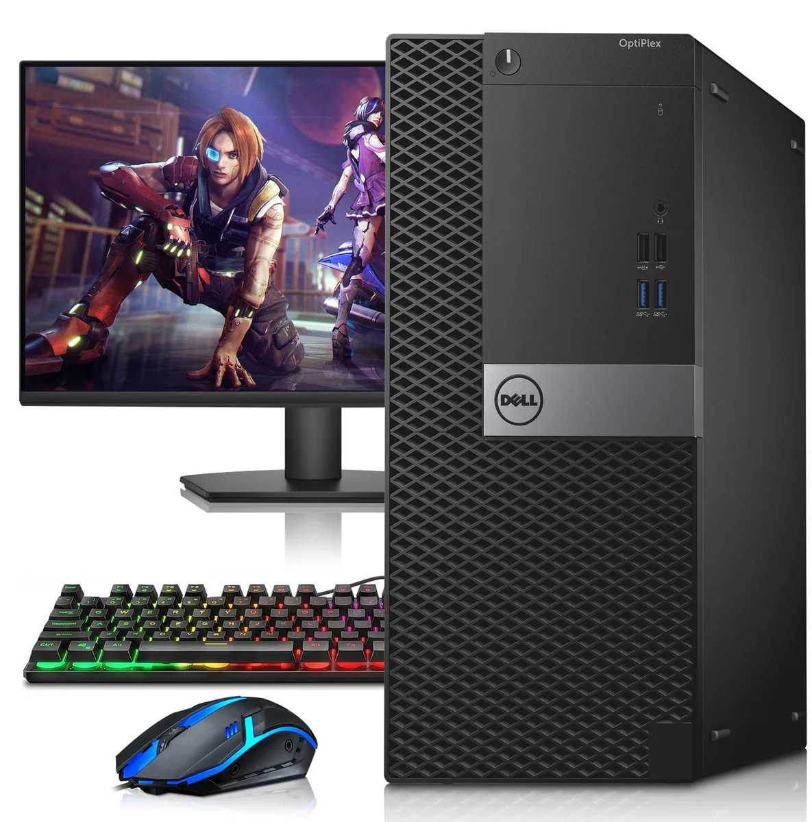 DELL DELL OptiPlex 5040 Mini Tower Desktop PC i5-6500 16GB 256GB Radeon 550 4GB — product photo