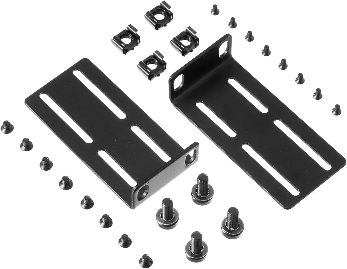 TAURKENAM TAURKENAM Adjustable Rack Mount Ear 17.3in 29-40mm 19in Switches — product photo