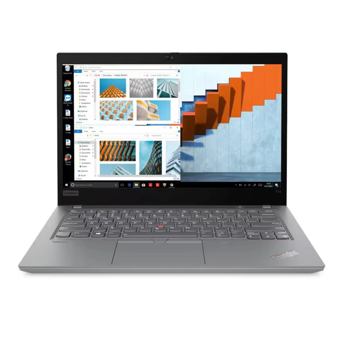 Lenovo Lenovo ThinkPad T14 Gen 2 14" FHD Touch i5-1145G7 2.60 GHz 16GB DDR4 256GB SSD laptop — product photo