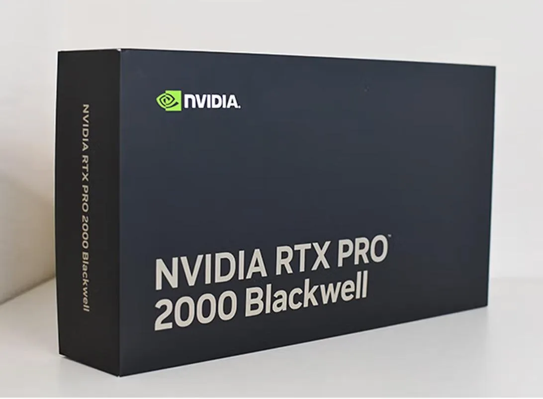 NVIDIA NVIDIA RTX PRO 2000 Blackwell 16G 16GB GDDR7 ECC workstation graphics card — product photo