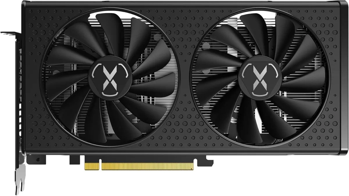 XFX XFX Speedster SWFT 210 RX 7600 8GB GDDR6 graphics card — product photo