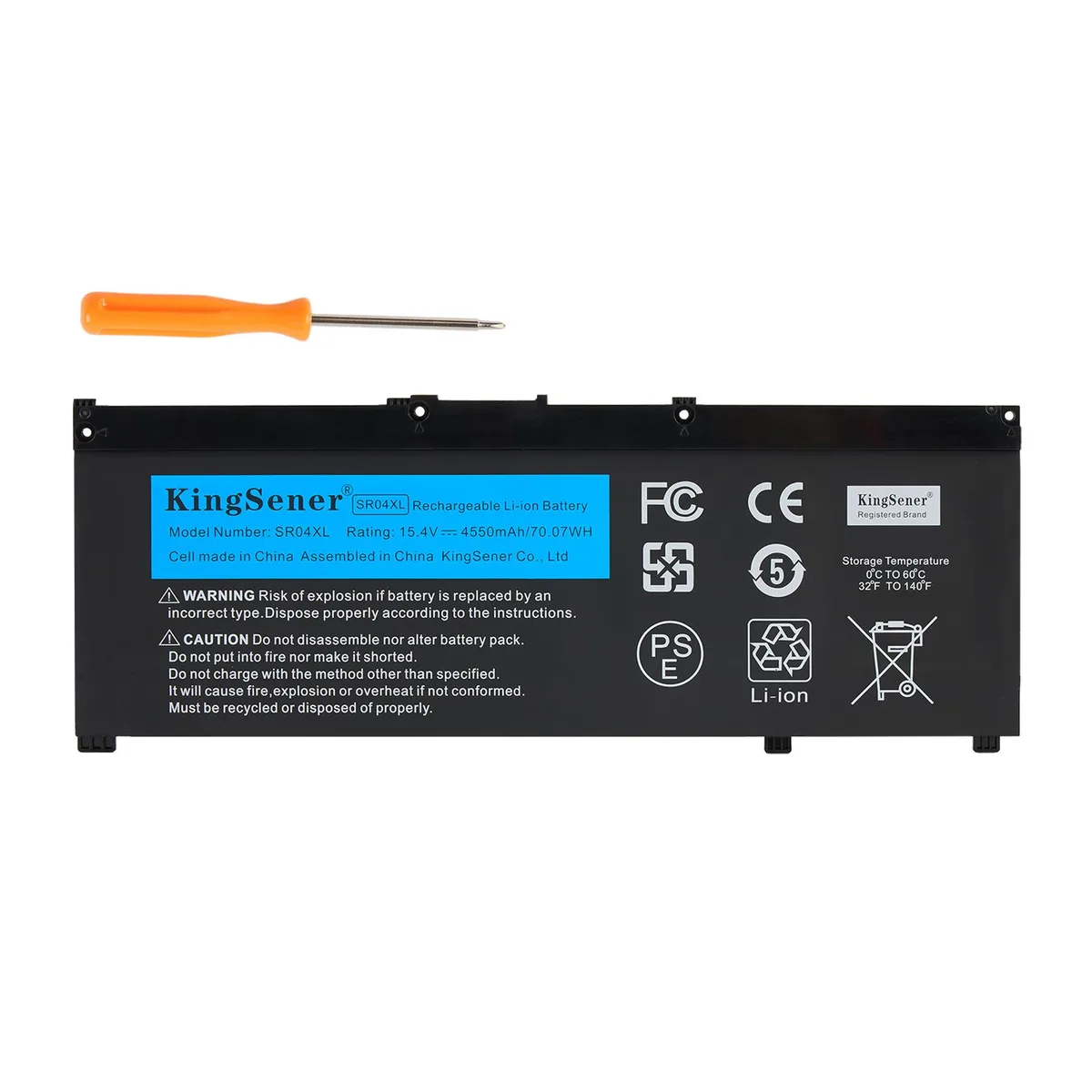 KingSener KingSener SR04XL 15.4V 4550mAh laptop battery — product photo