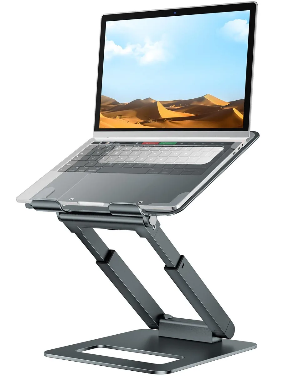Rain Design LS07 Adjustable Laptop Stand 15" 2.1-21" 22lbs Gray — product photo