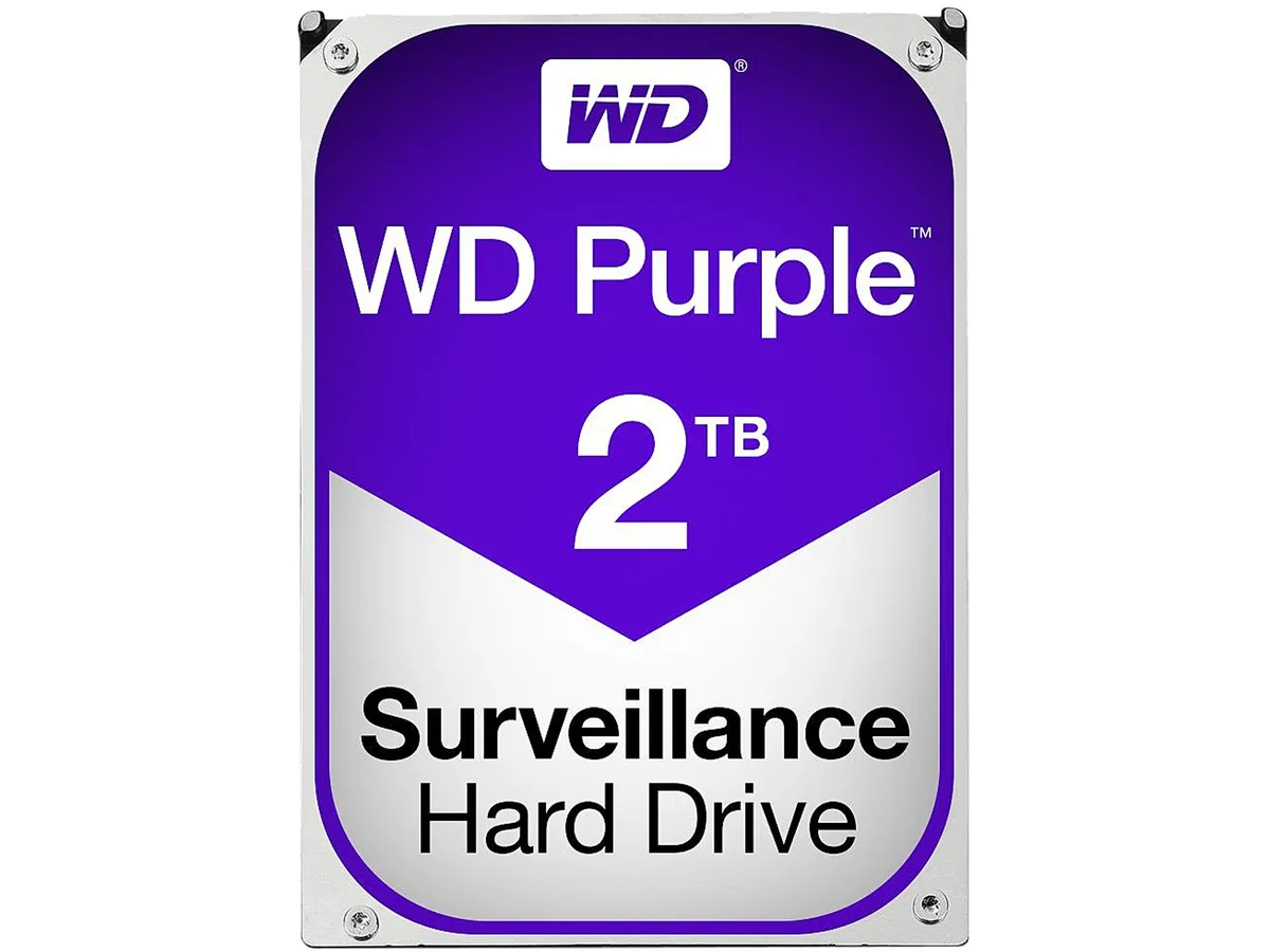 Western Digital Western Digital WD20PURX 2TB 3.5" SATA 5400 RPM 64MB internal hard drive — product photo