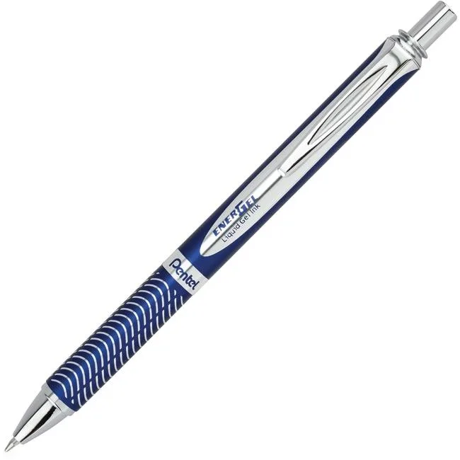 Pentel of America, Ltd. Pentel of America, Ltd. BL407C-A pen .7 mm black ink blue barrel — product photo