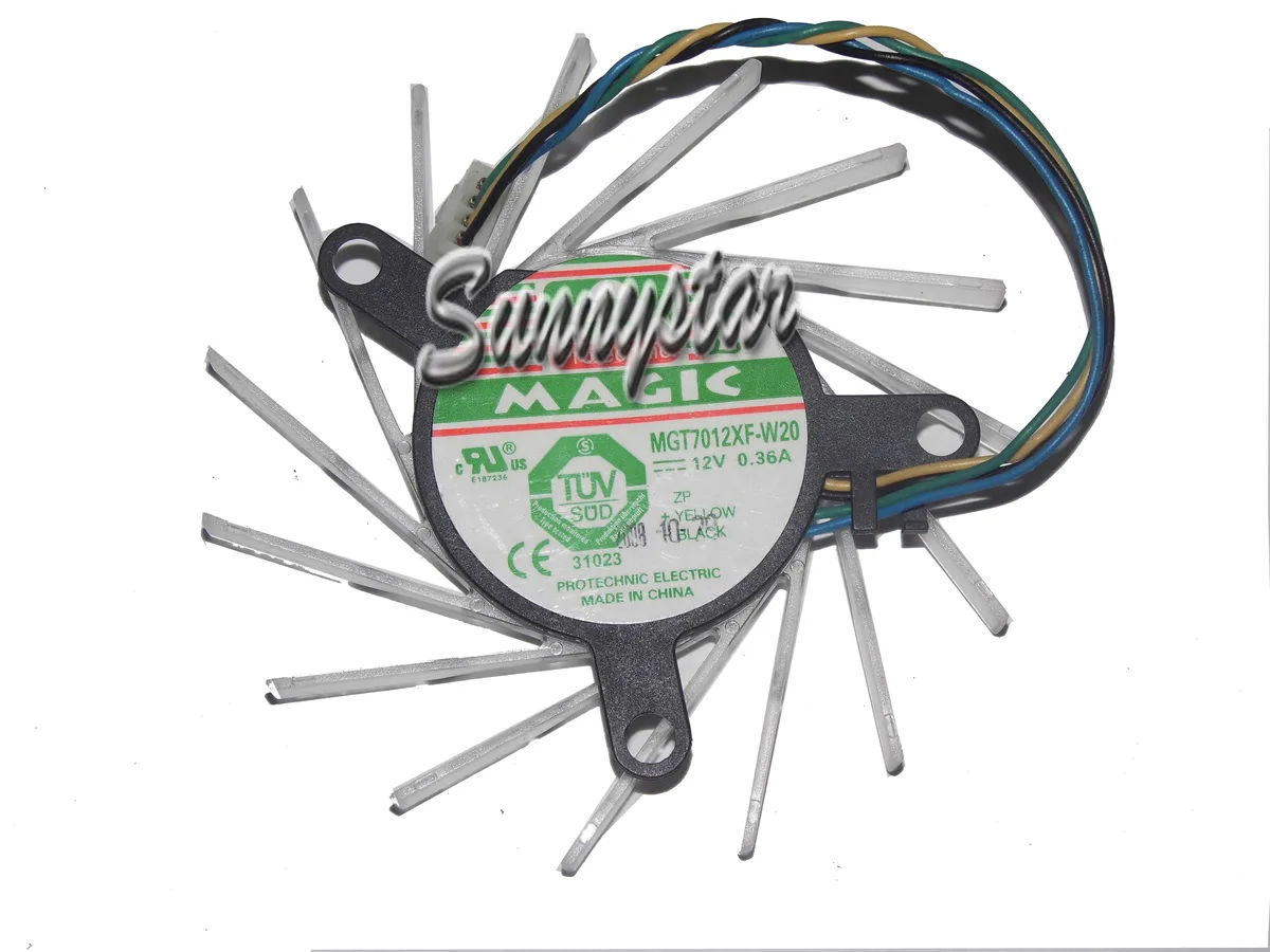 OEM Industries OEM Industries MGT7012XF-W20 frameless fan 12V .36A 4-wire CPU cooler — product photo