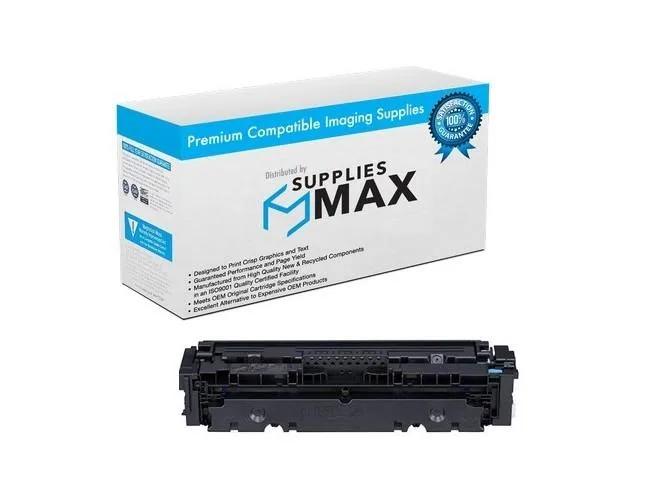 SuppliesMax SuppliesMax Cyan High Yield Toner Cartridge 5000 Pages 1253C001 — product photo