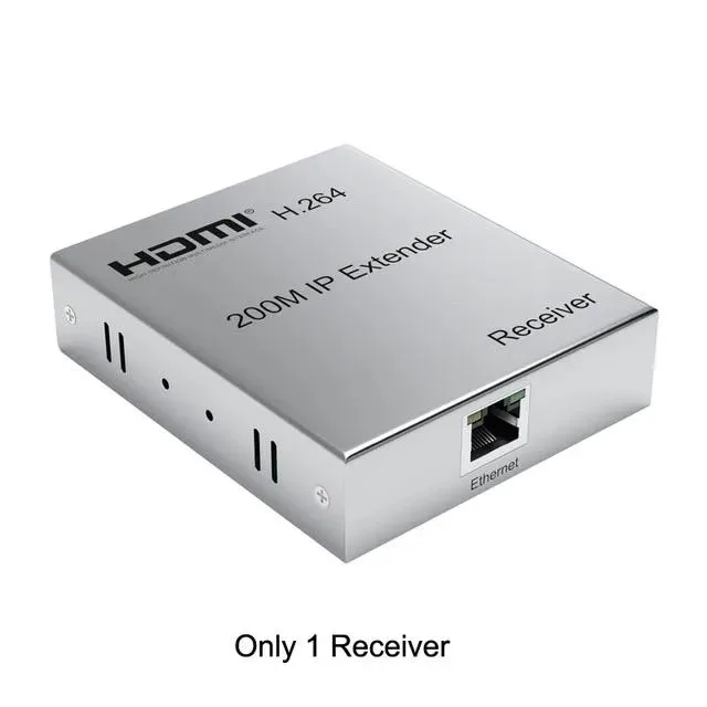 YINGHUA YINGHUA 200M HDMI Extender over IP Cat6 KVM Switch (AU Plug) 1 RX — product photo