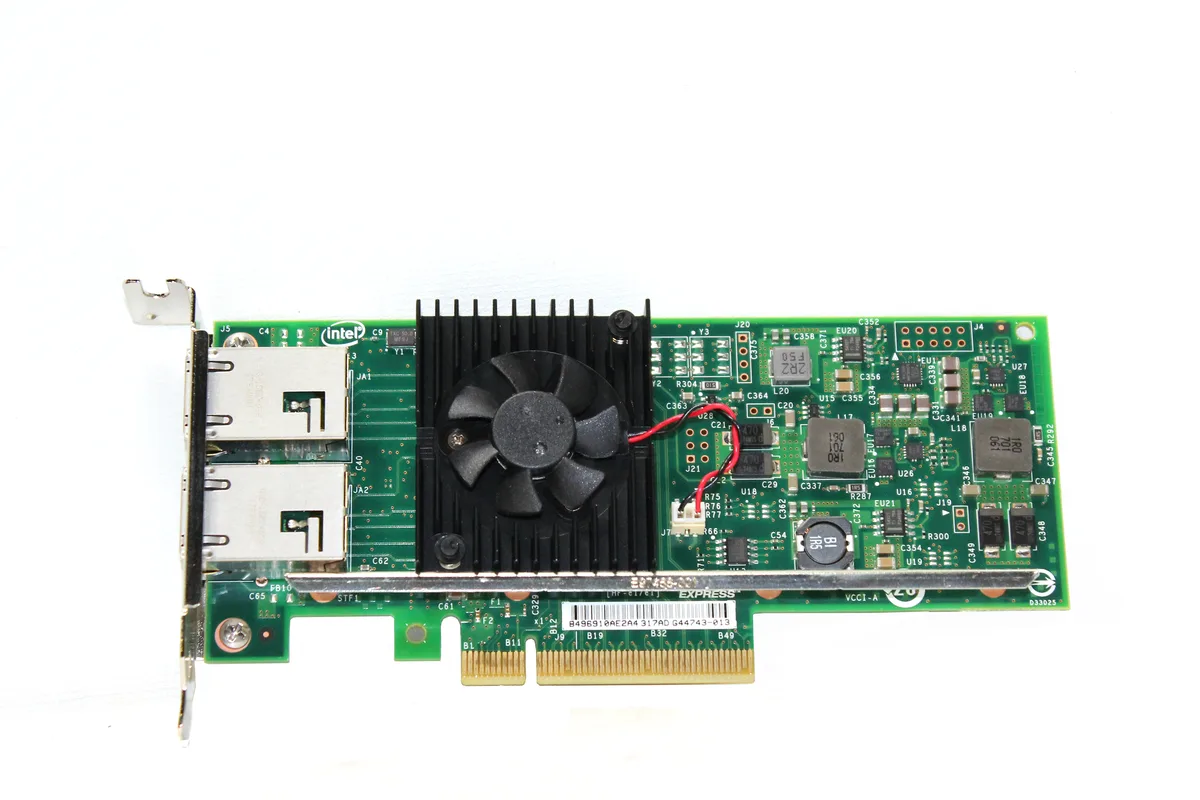 DELL DELL 3DFV8 X540-T2 Dual Port 10Gbps Network Card — product photo