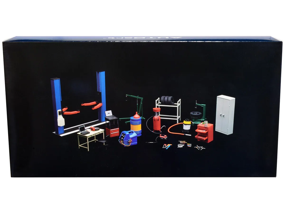 Autoart Autoart Garage Kit Set for 1/18 Scale Models hobby collectible — product photo