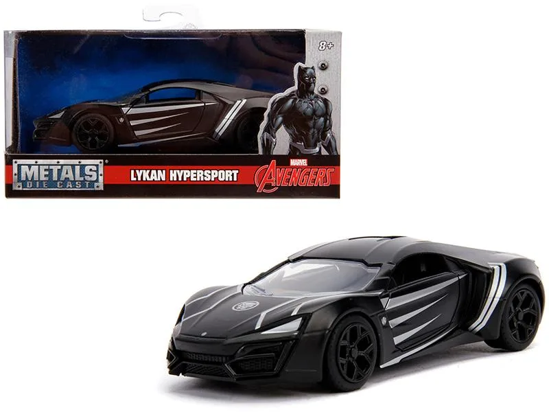 Jada Jada 30302 Lykan Hypersport Black Panther Marvel 1/32 Collectible — product photo