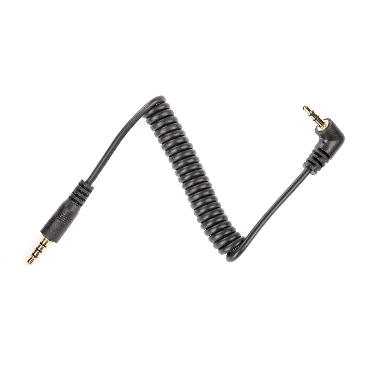 LORDWORLD LORDWORLD 3.5mm TRS TRRS Coiled Cable 10-15in UwMic9 10 15 — product photo