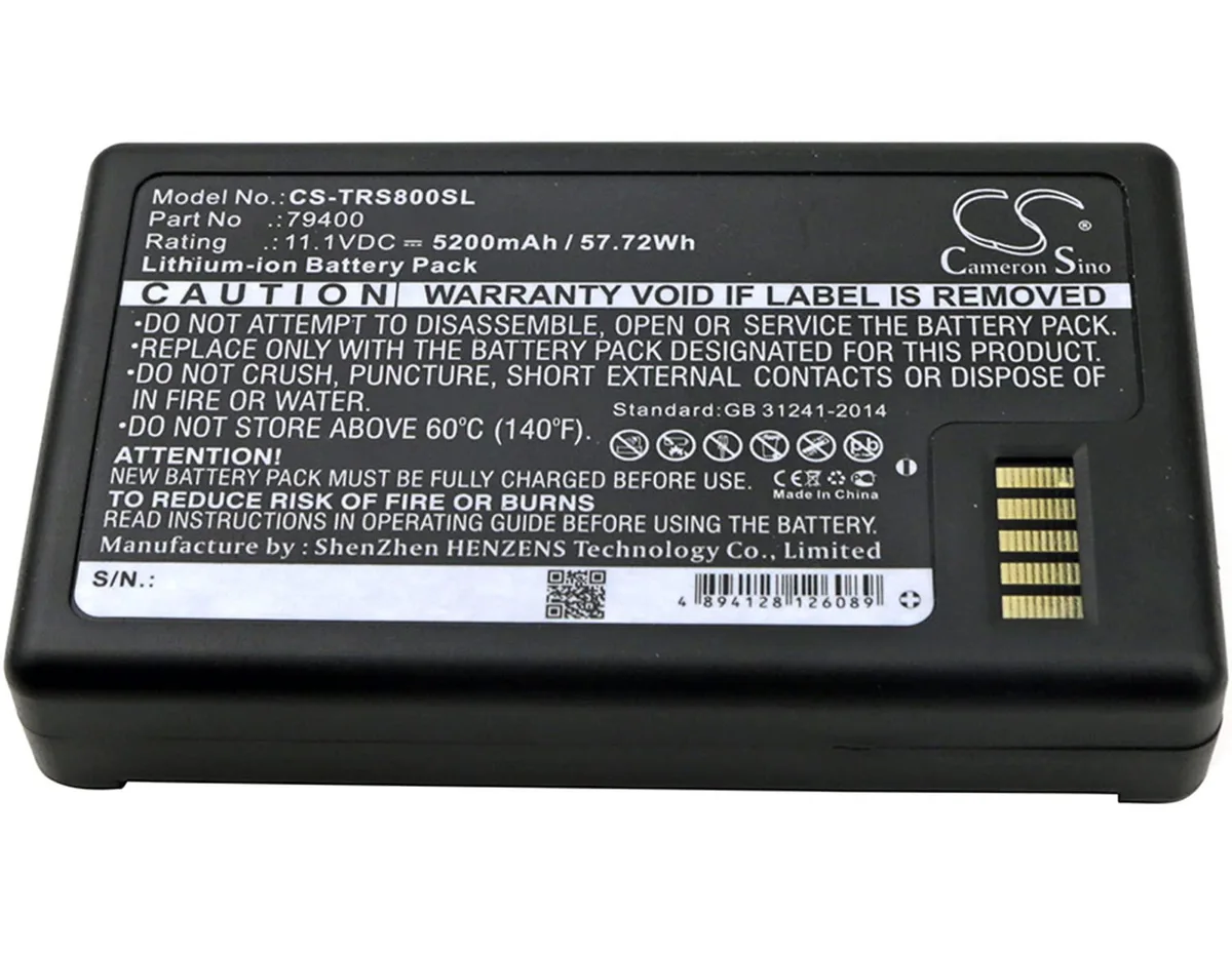  CS Cameron Sino 5200mAh 11.1V battery for Spectra Focus 35 Trimble S3 S5 S6 S7 S8 VX — product photo