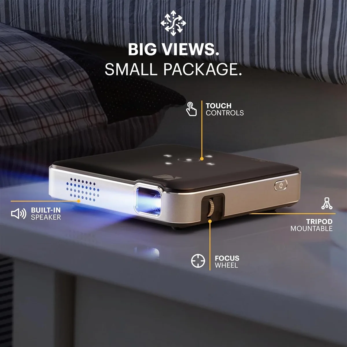 Kodak Kodak Luma 150 Pico Projector (Black) — product photo