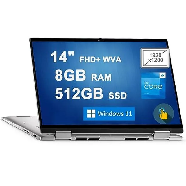 DELL Dell Inspiron 14 7000 7430 2-in-1 laptop i5-1335U 8GB 512GB Silver — product photo