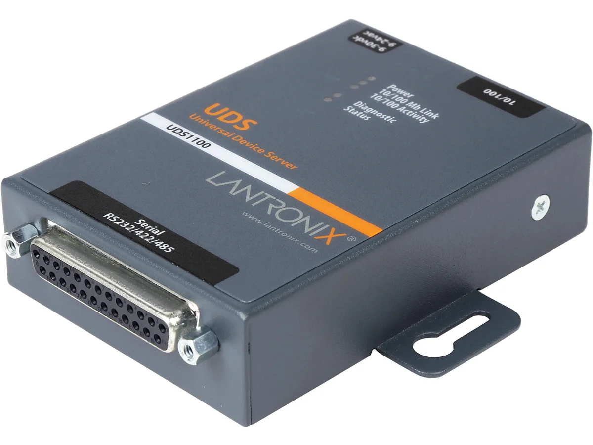 Lantronix Lantronix UD1100002-01 Device Server 1×DB-25 1×RJ-45 — product photo