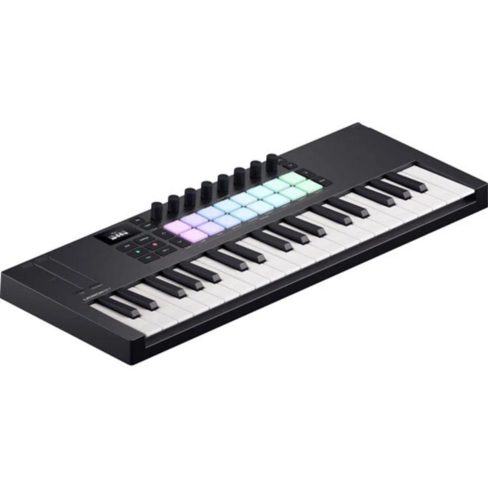 Novation Novation Launchkey Mini 37 MK4 musical keyboard controller — product photo