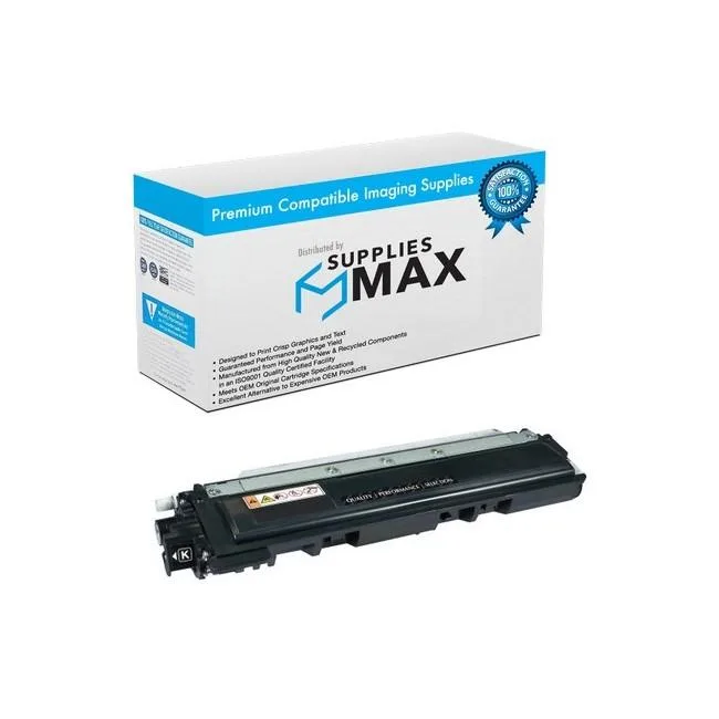 SuppliesMax SuppliesMax TN-210BK Black Toner Cartridge 2200 Pages — product photo