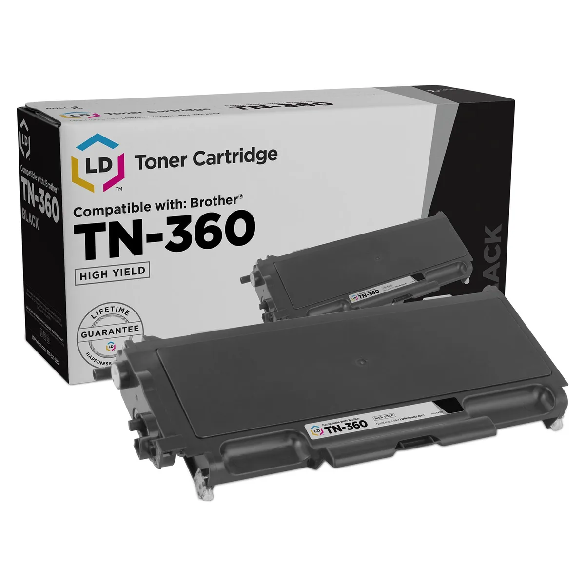 LD Products LD Products Compatible Toner Cartridge for Brother TN-360 High Yield Black — product photo