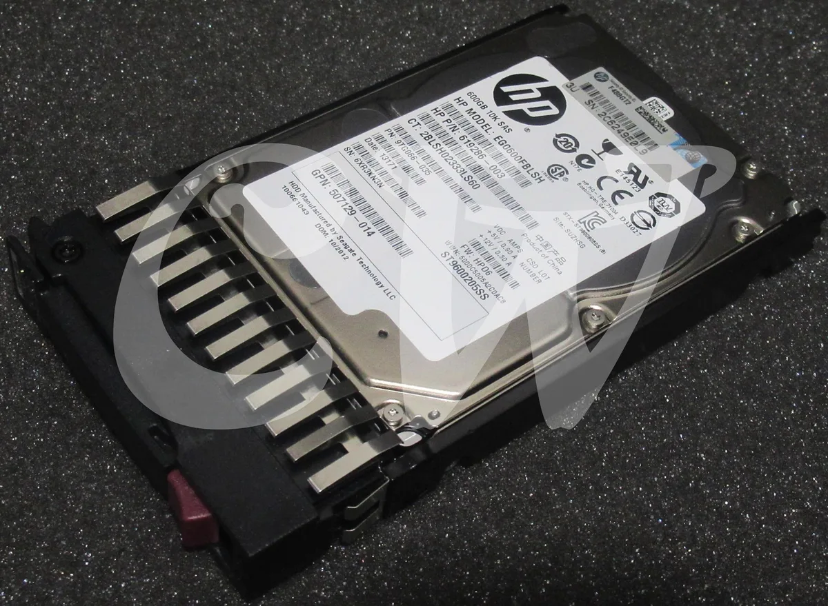 HP HP EG0600FBLSH 600GB 10000RPM 2.5" SAS internal hard drive — product photo