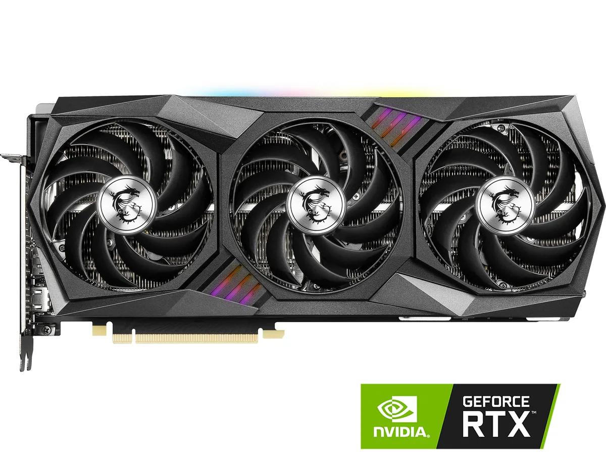 MSI MSI RTX 3080 Ti Gaming X Trio 12G graphics card — product photo