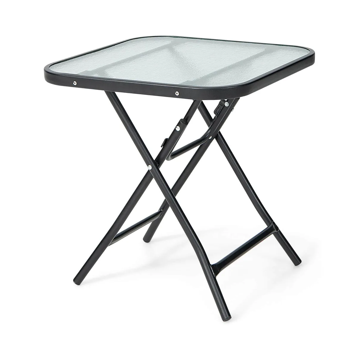 SlickBlue SlickBlue 18 Inch Square Patio Bistro Table Black — product photo