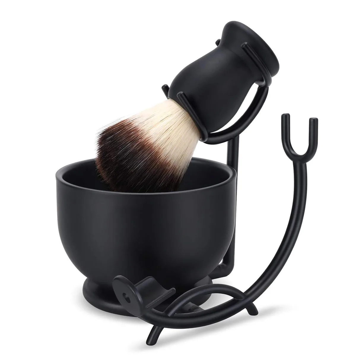 TAURKENAM TAURKENAM Shaving Kit with Stand, Brush &amp; Bowl — trimmers for men — product photo