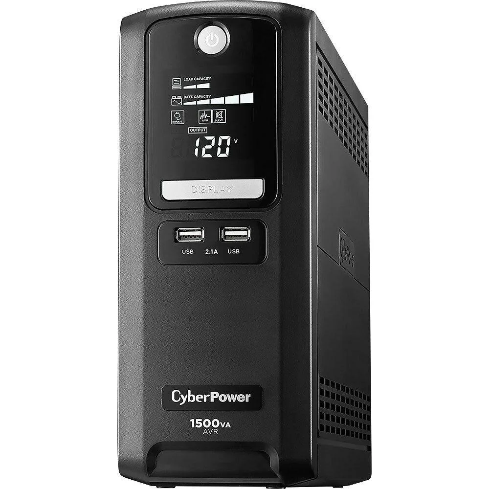 CyberPower CyberPower 1500VA 900W 10-Outlet UPS with 2 USB 2.1A — product photo