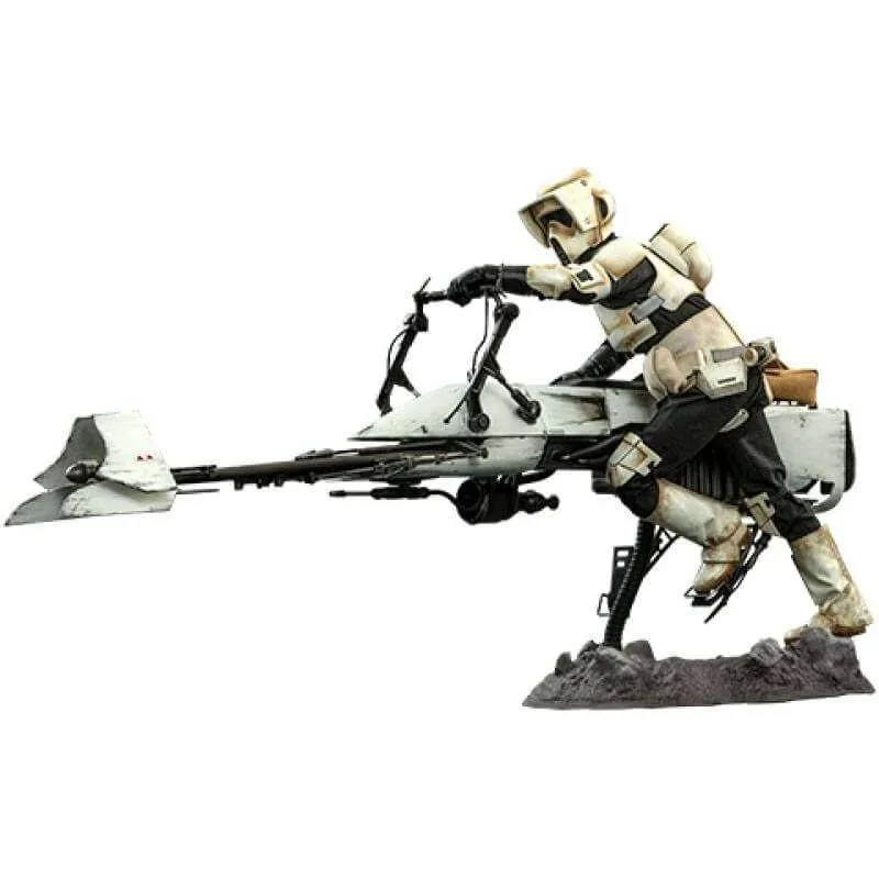 Hot Toys Hot Toys TMS017 Scout Trooper &amp; Speeder Bike 1/6 action figure — product photo