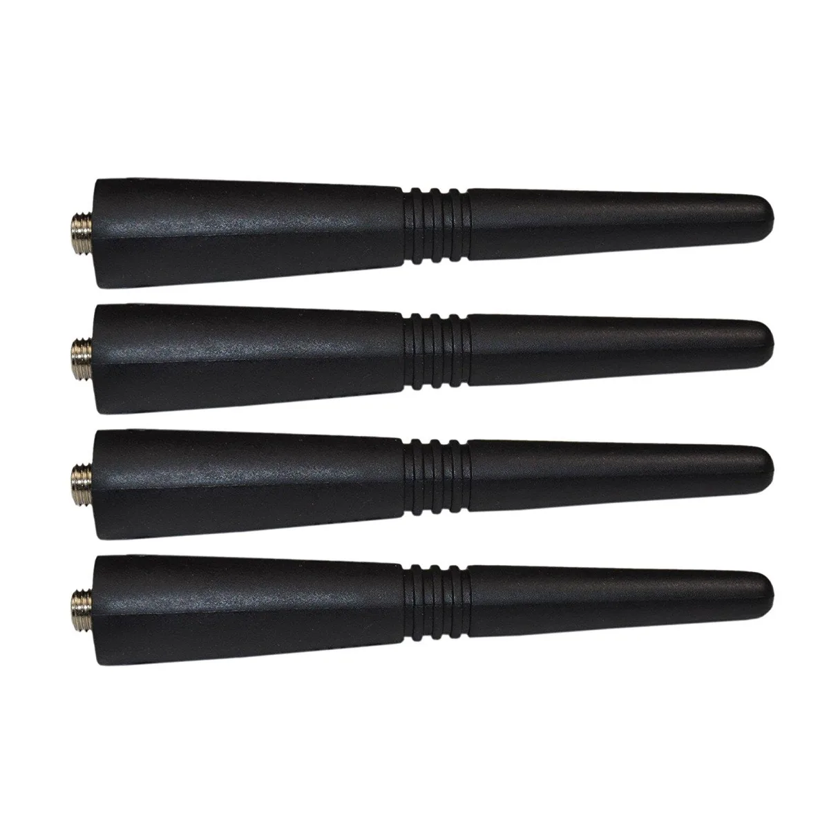 HQRP HQRP 4-Pack UHF Antenna 400-470 MHz 9cm 3.5 inch Black + UV Meter — product photo